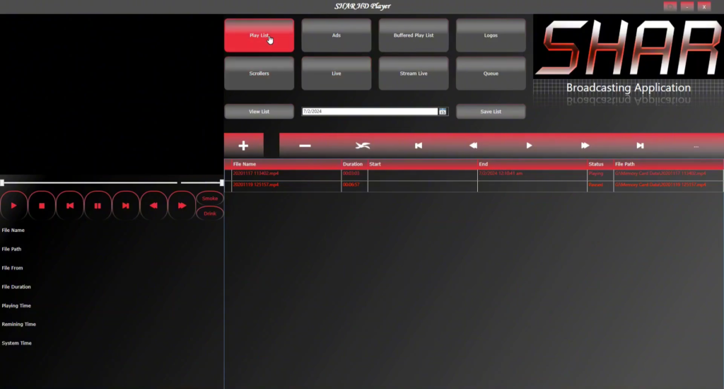 Shar Hd Playout
