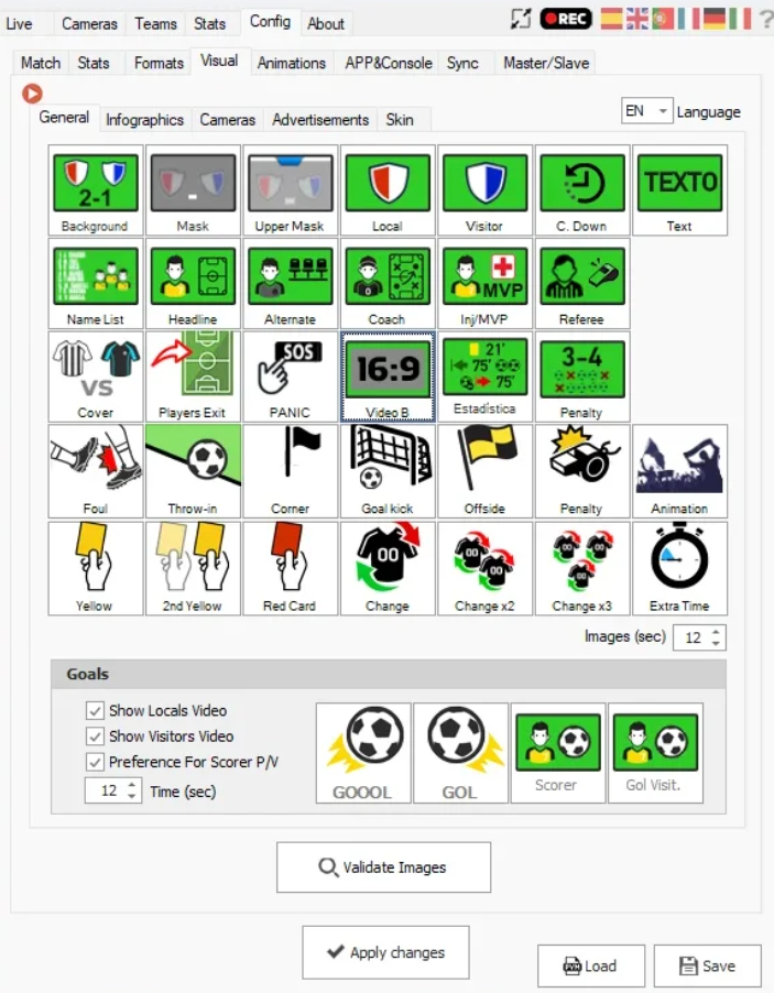 PrecioLED Video Scoreboard VideoMarcador